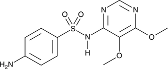 structure of sulfadoxine